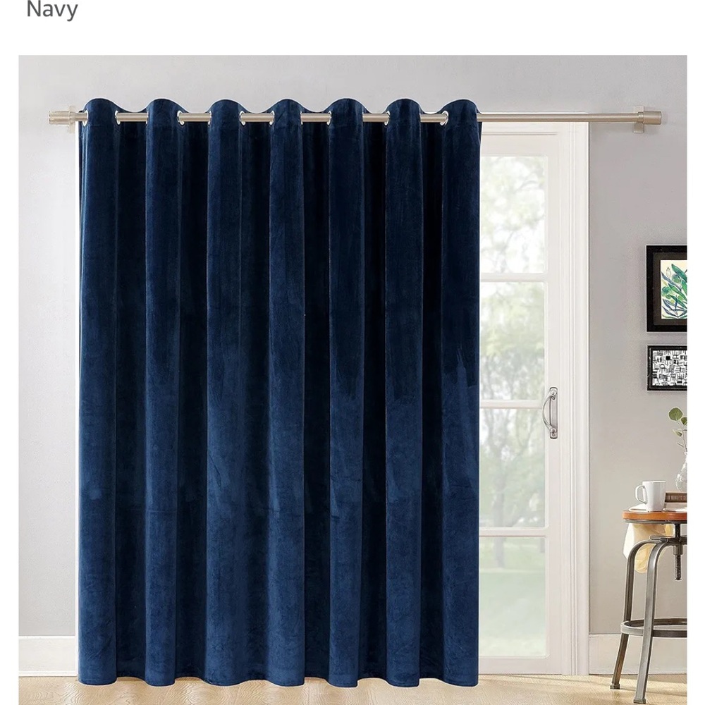 Elegant Navy Blue Curtains